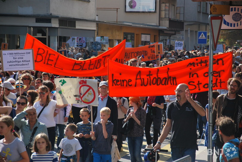 Manifestation Bienne