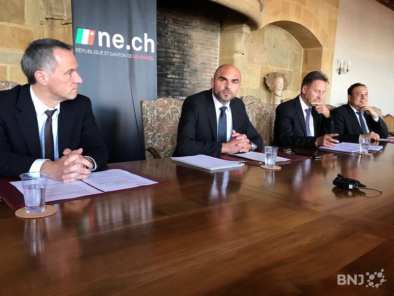 Le Conseil d'Etat a tenu une conférence de presse à la suite des résultats des votations du 24 septembre.