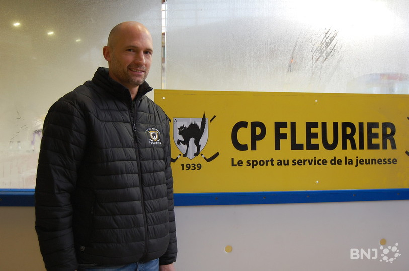 L'entraîneur du CP Fleurier, Sandy Jeannin.