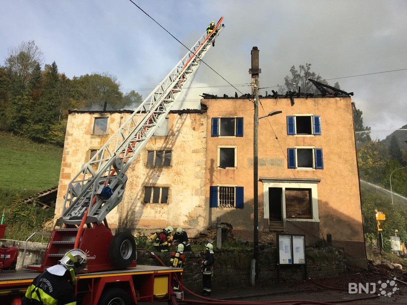 Les pompiers sont parvenus à maitriser le sinistre mais les dégâts sont conséquents