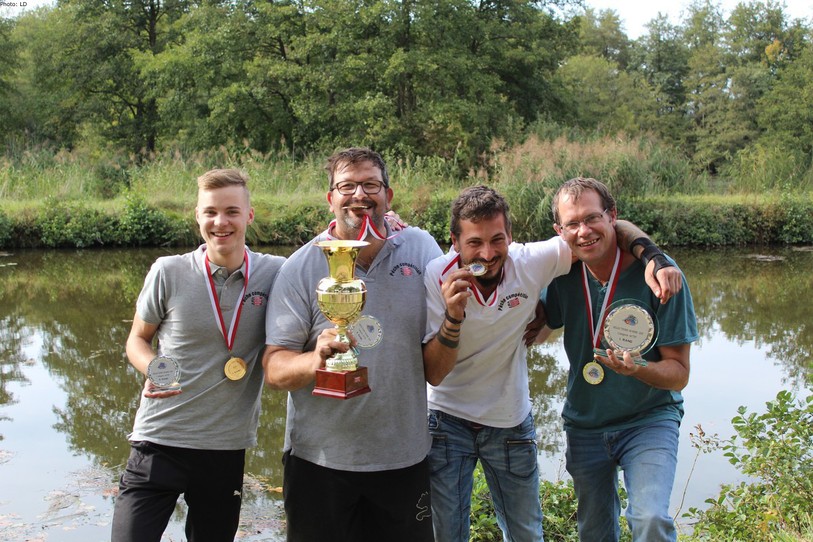 Pêche Compétition Jura, championne de Suisse 2017.
