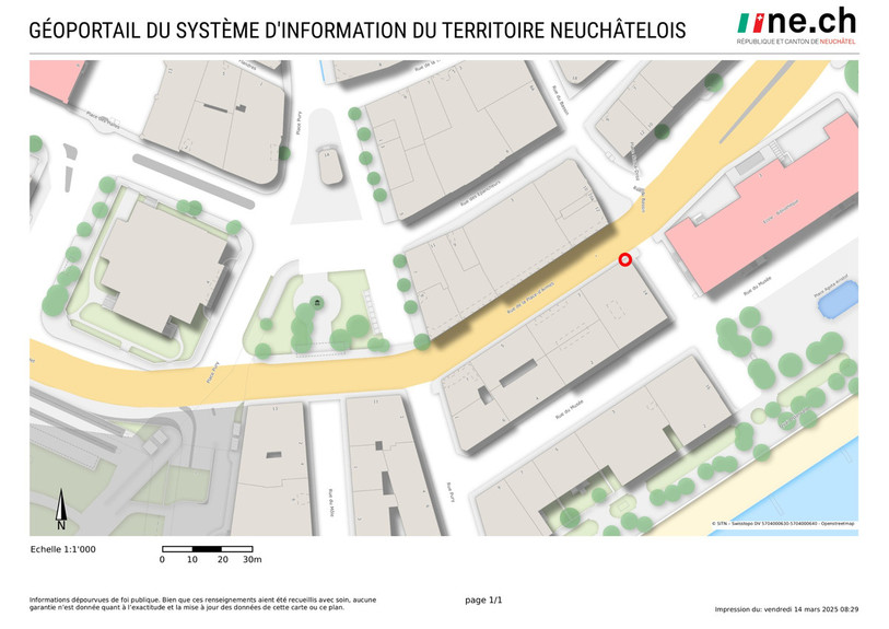 Certaines phases seront gérés avec des agents de circulation. (Photo : Ville de Neuchâtel).