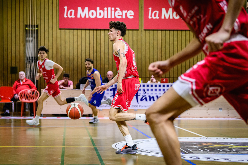 Les points de Simon Ducommun n'ont pas suffi dimanche à Vevey. (Photo : archives/Stéphane Bée)