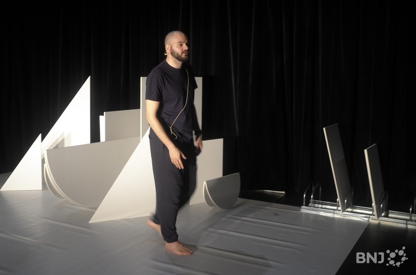 Pablo Jakob Montefusco en répétition de 