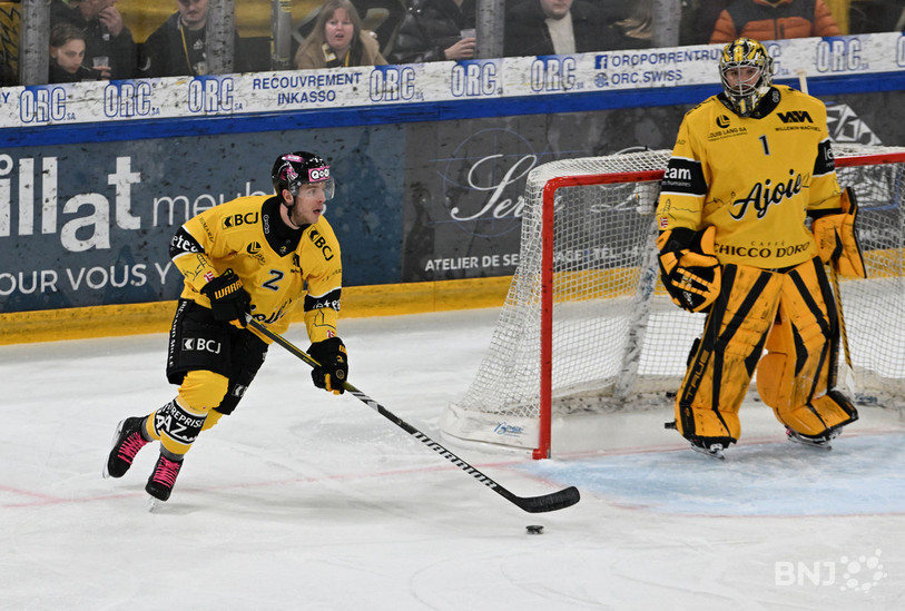 Valentin Pilet manquera au HCA ce mardi à Porrentruy dans un match potentiellement décisif contre Lugano. (Photo : Georges Henz).