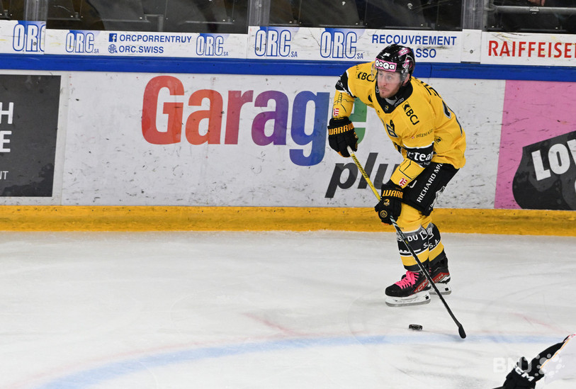 Kevin Fey va retrouver ses coéquipiers en National League de hockey sur glace. (Photo : archives Georges Henz)
