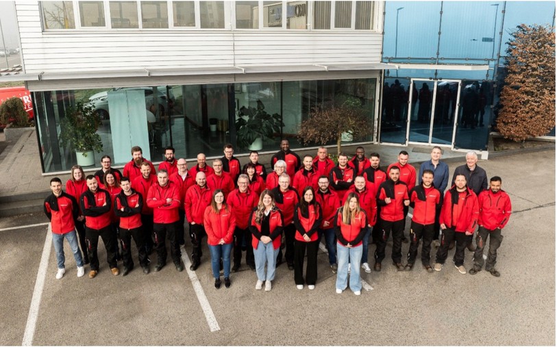 Photo de l'équipe de Faivre Energie
