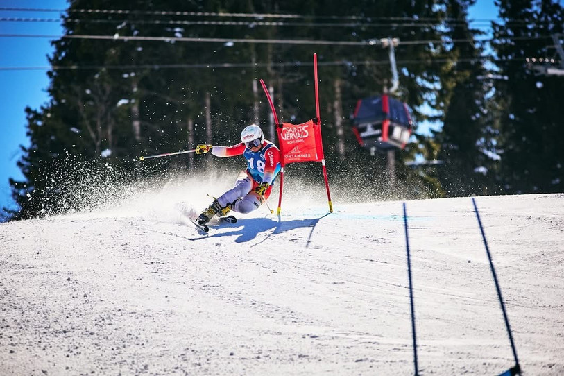Maxime Mosset a brillé en France. (Photo : Sarah Mosset) 