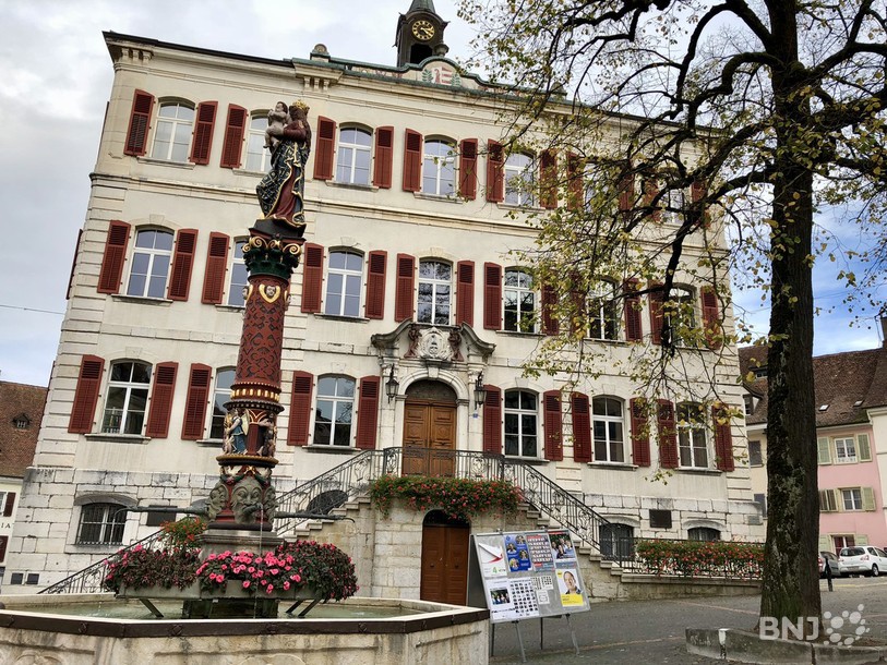 L'hôtel de ville de Delémont.