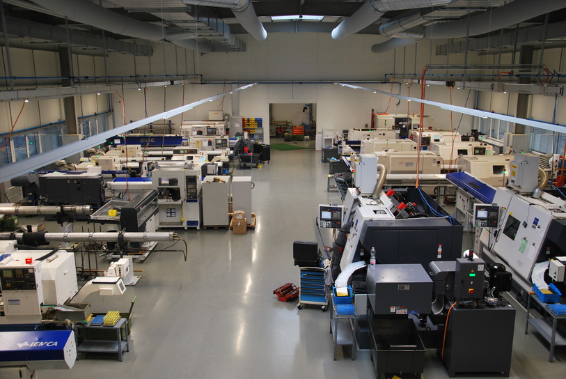  Les ateliers de Swissmec dans le quartier des Laives à Moutier