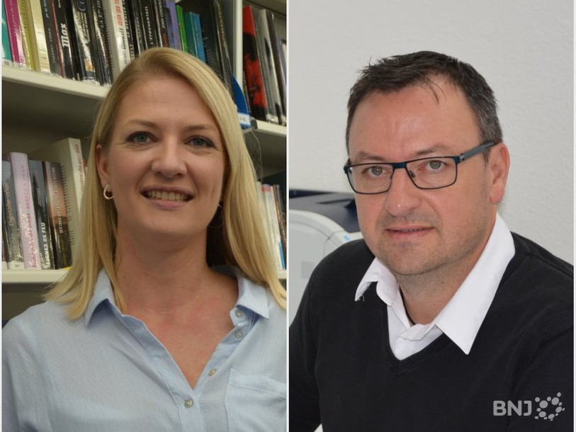 Julie Greub et Christophe Riat