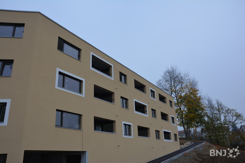 Une façade extérieure du 