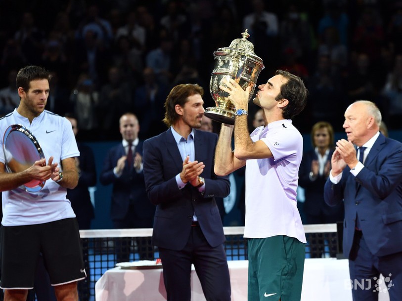 Roger Federer, Swiss Indoors (Photo: Georges Henz)