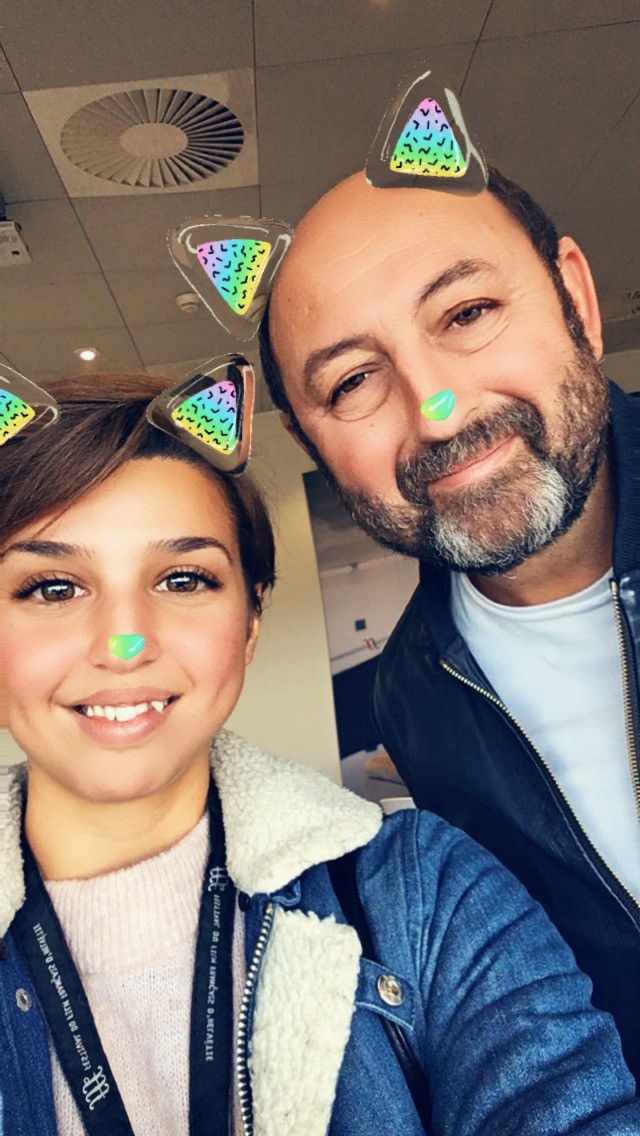 Snap avec Kad Merad