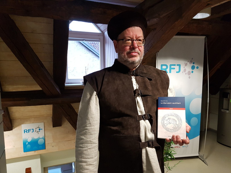 Renaud de Joux et son dernier roman
