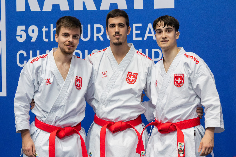 Matias Moreno Domont (au centre) a remporté une nouvelle victoire à Zurich. (Photo : Matias Moreno Domont)