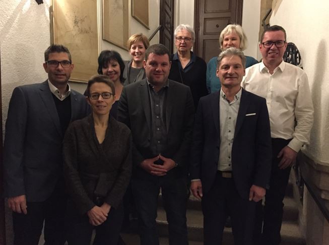 le Conseil communal de Delémont et le Conseil communal de Laufon