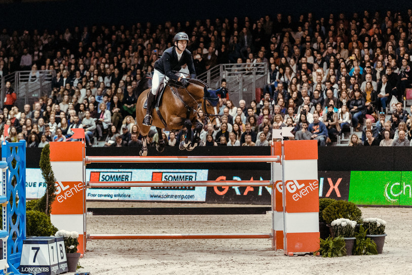 Steve Guerdat et Bianca (photo : FEI/Christophe Tanière)
