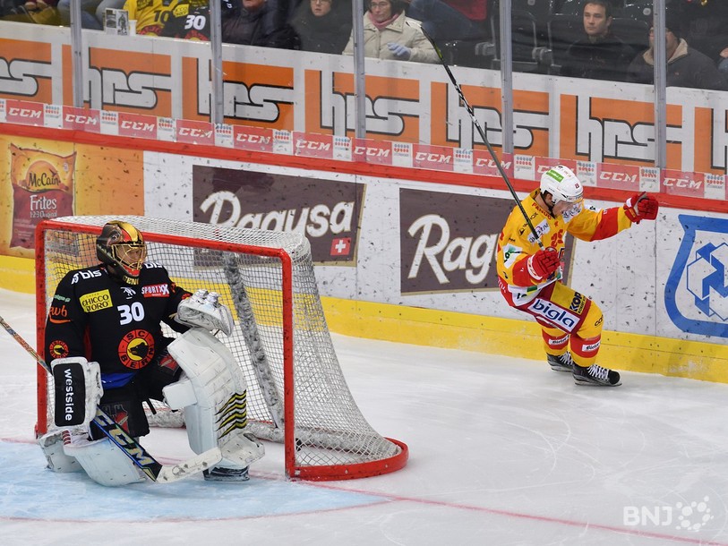 Toni Rajala donne la victoire au HC Bienne