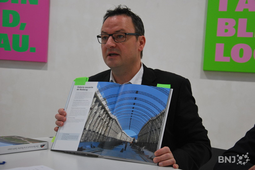 Christophe Riat, rédacteur responsable des livres consacrés à la Transjurane