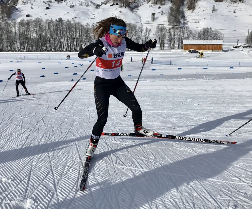 Emma Wuthrich a signé la belle performances du week-end (photo : Giron jurassien)
