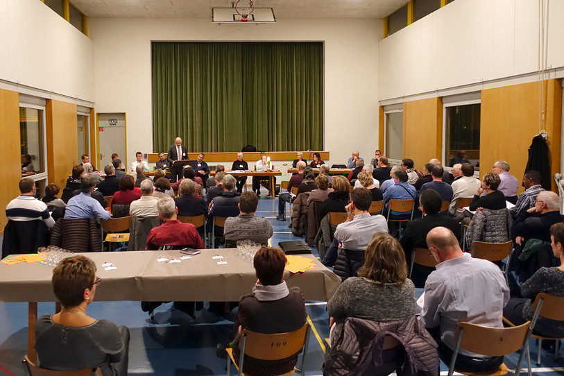 Photo : Jura Pastoral. L'Assemblée de la CEC était réunie jeudi soir à Charmoille.