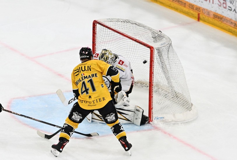 Le but de Pierre-Edouard Bellemare dans le deuxième tiers-temps avait fait renaître tous les espoirs. (Photo : Georges Henz)