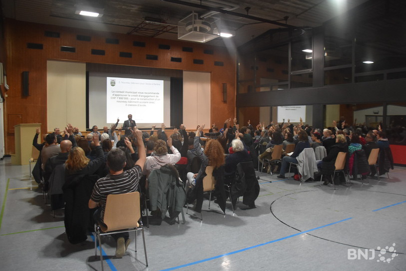 Les citoyens de Sonceboz ont plébiscité le projet de nouvelle école enfantine.