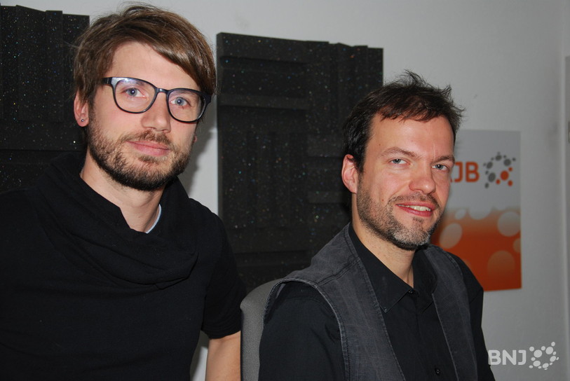 Julien Annoni et Oliviez Membrez co-fondateurs et co-directeurs de l'association USINESONORE.
