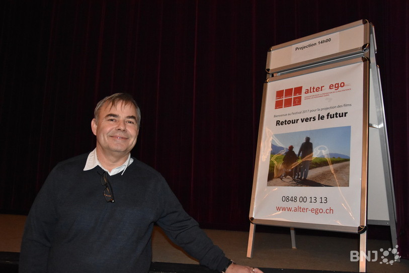 Joël Vallat, président d'Alter Ego Jura, association à l'origine de l'événement