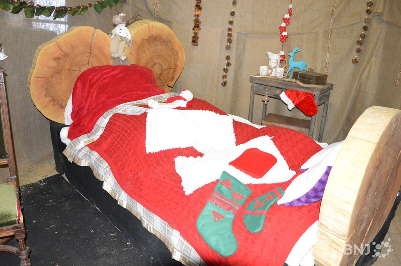 Le Père Noël peut compter sur un lit douillet au domaine de Bel-Air au Landeron