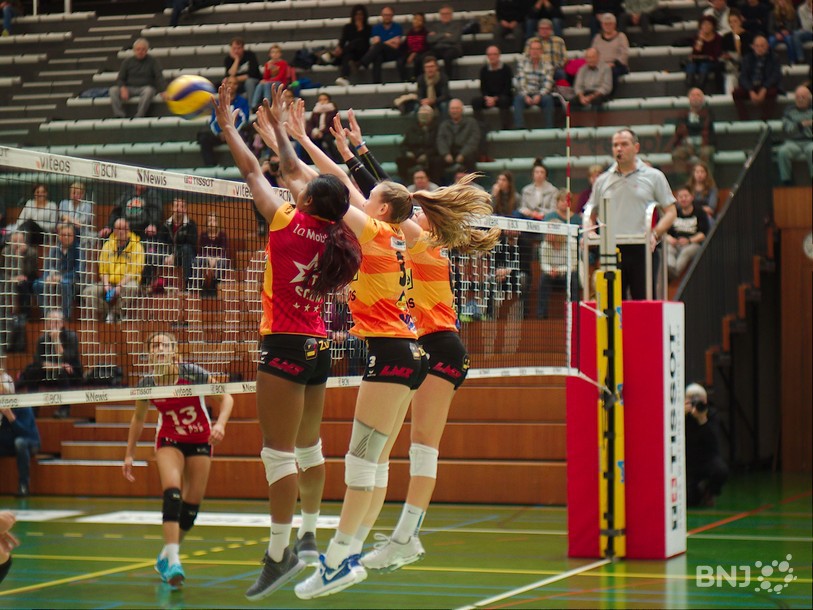 Les volleyeuses du NUC ont signé une nouvelle victoire en Ligue A. (photo : archives)