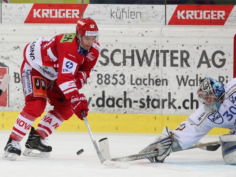 Michael Hügli va quitter Rapperswil pour rejoindre le HC Bienne au terme de la saison (photo : www.ehcb.ch)