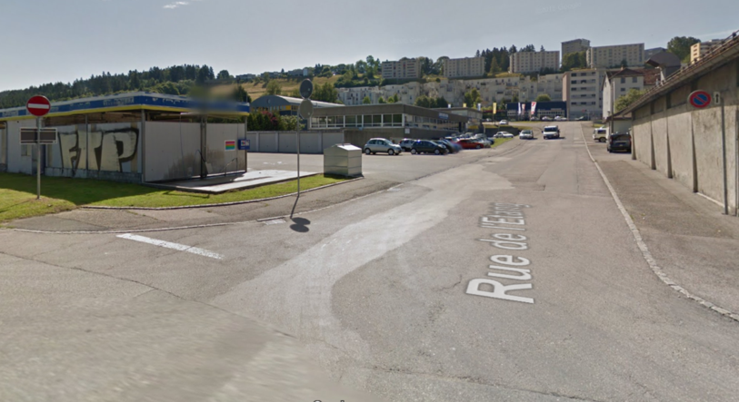 Trois immeubles pourraient voir le jour sur cette parcelle. (photo: Google maps)