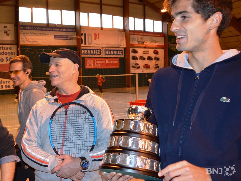 Le saladier d'argent dans les mains de Pierre-Hugues Herbert