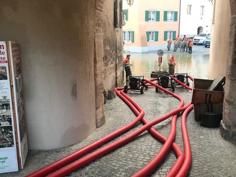 Inondations St-Ursanne
