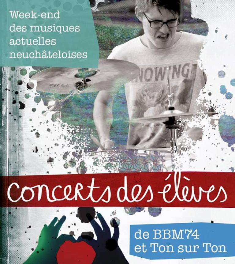 Le tout premier week-end des musiques actuelles neuchâteloises verra se produire ensemble les écoles de musique Ton sur Ton et BBM74.