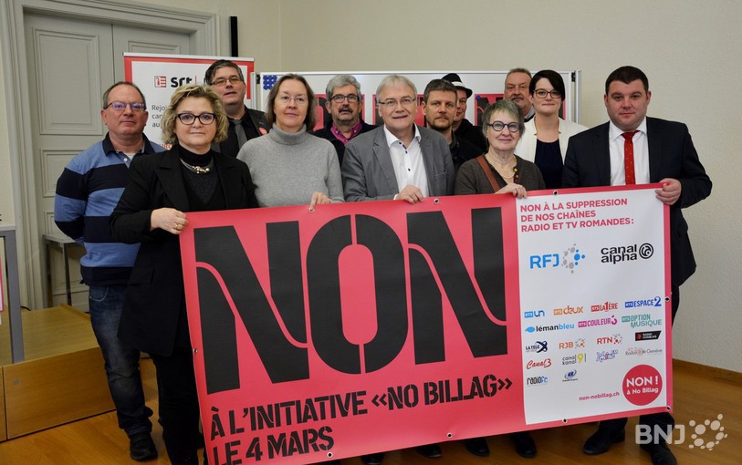 Le Comité non à « No Billag ».