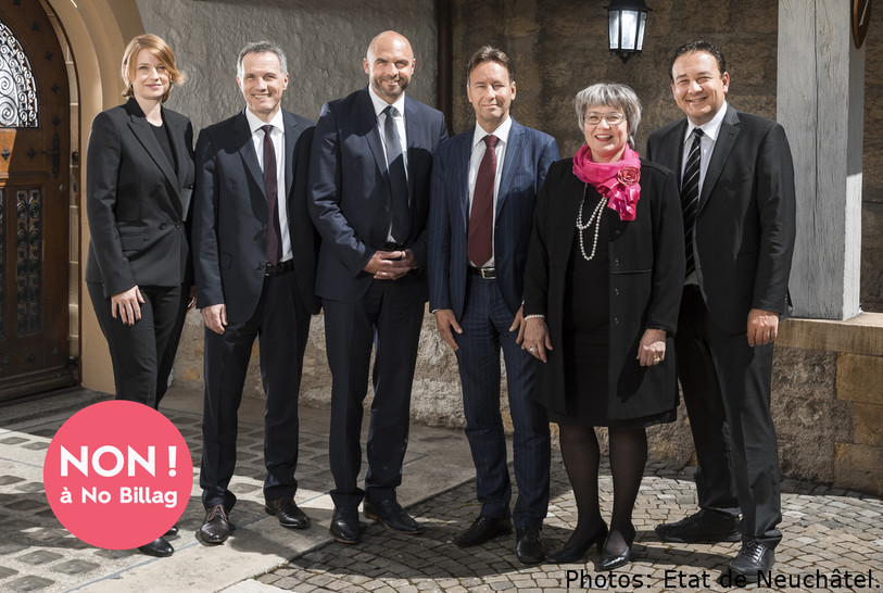 Le Conseil d'Etat neuchâtelois a décidé de faire partie du comité neuchâtelois de soutien « Non à No Billag ».