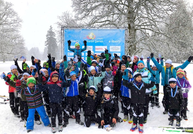 Deuxième étape des e-liberty NordiX games au Mont Crosin. (photo : Giron jurassien)