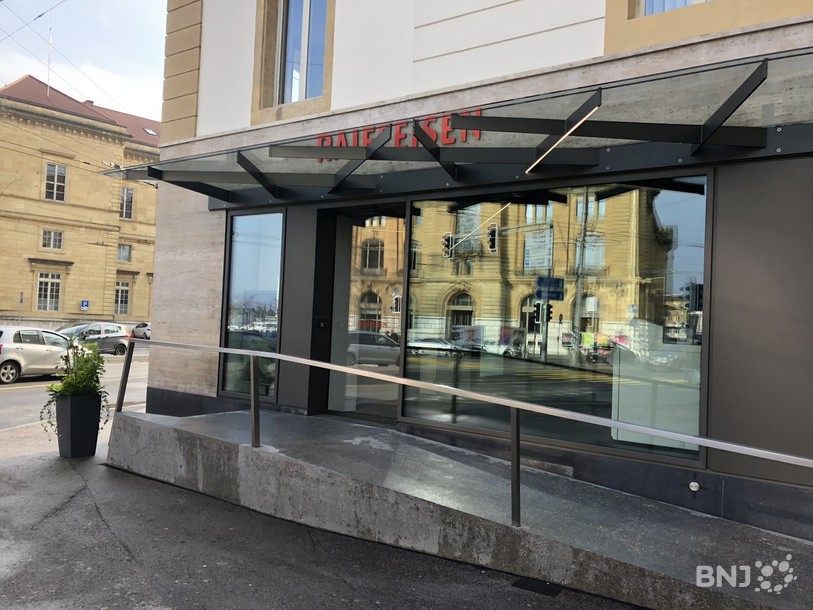Les nouveaux locaux de l'établissement bancaire ouvrent lundi.