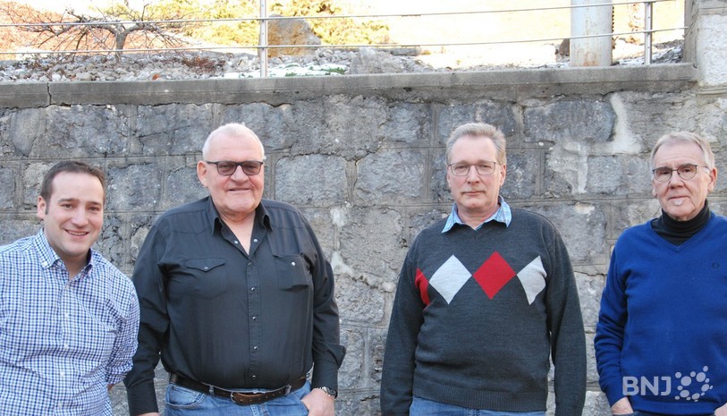 Les UDC Patrick Tobler et Pierre-Alain Droz et les PLR Patrick Röthlisberger et André Piguet estiment que la commune de Moutier est dos au mur.