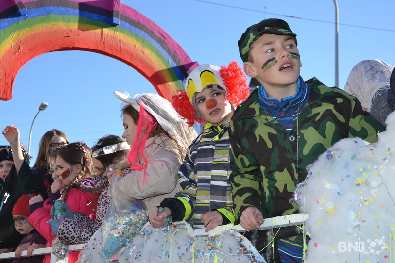 Cortège des enfants du mardi gras