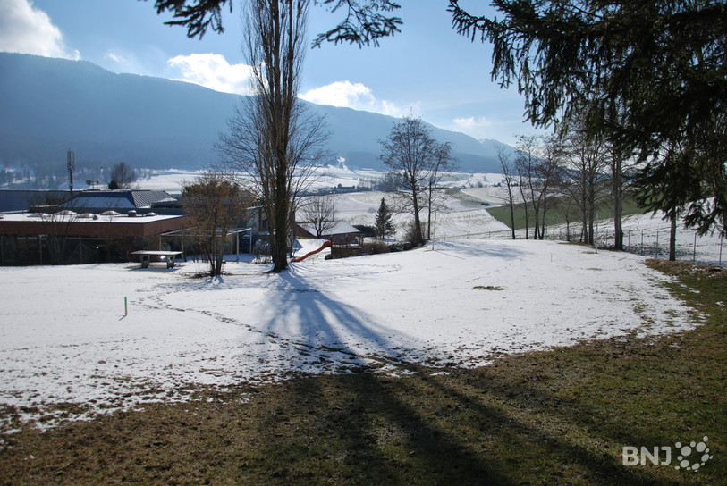 Le terrain de 400 m2 accueillera la piste de trial et le terrain de beachvolley. 