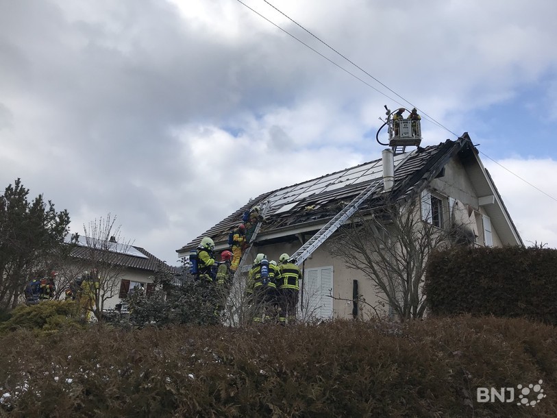 Incendie à Rebeuvelier