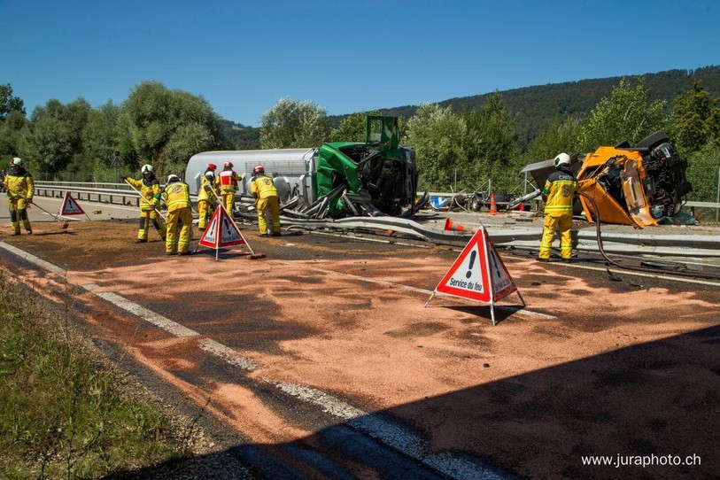 Accident d'hydrocarbures sur l'A16 en 2016
