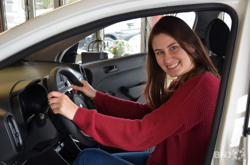 Noémie la gagnante de l'Autocollé RTN 2017