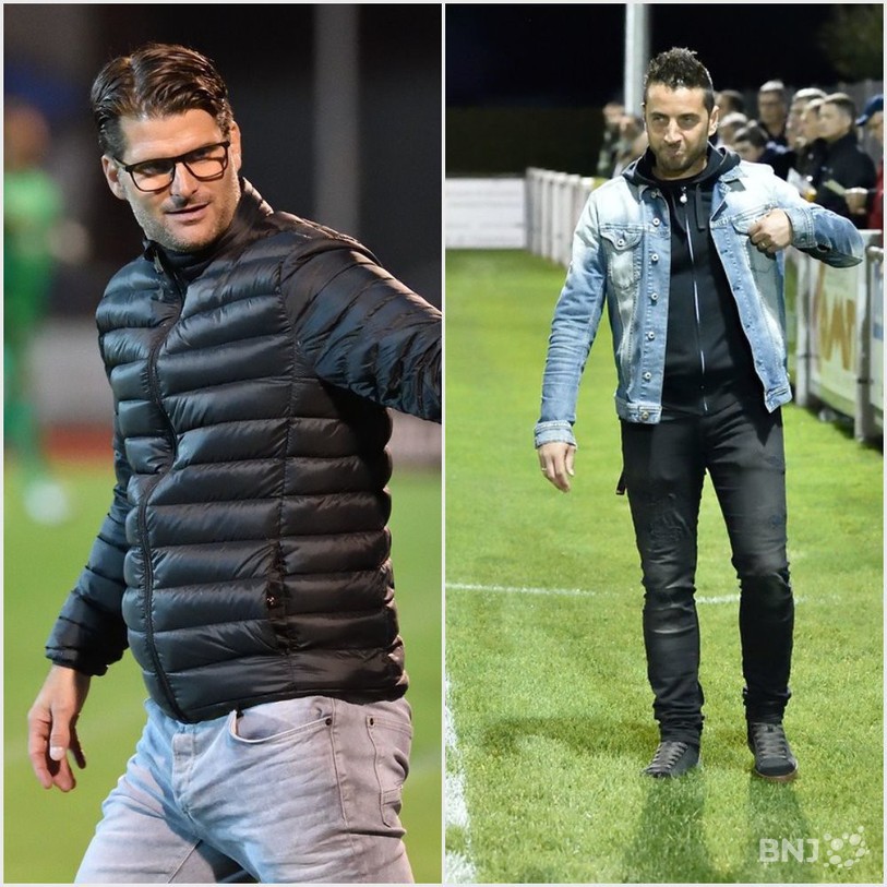 Mario Cantaluppi (à gauche) et Anthony Sirufo