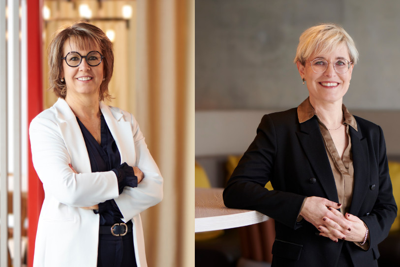 Nathalie Barthoulot (à gauche) et Rosalie Beuret Siess. (photo : PSJ)
