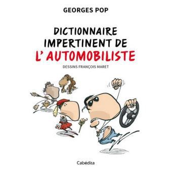 Couverture du dictionnaire impertinent de l'automobiliste